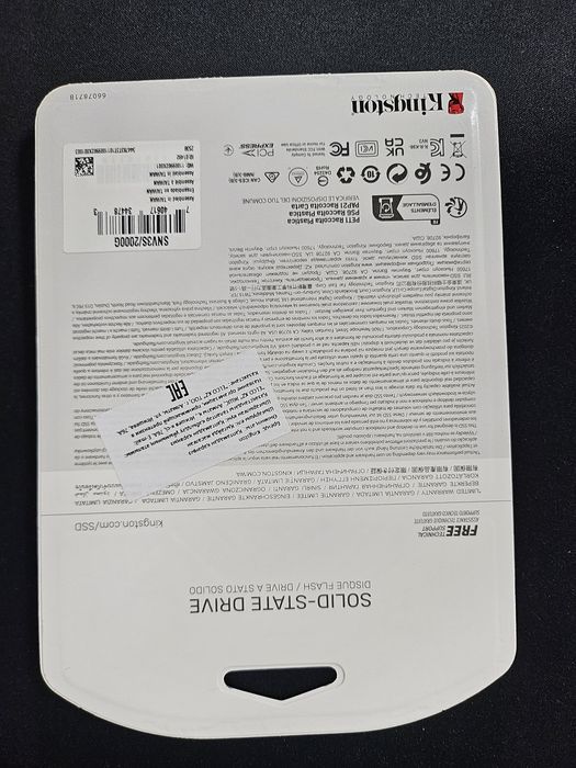 Продам новый Kingston SSD M.2 2 TB