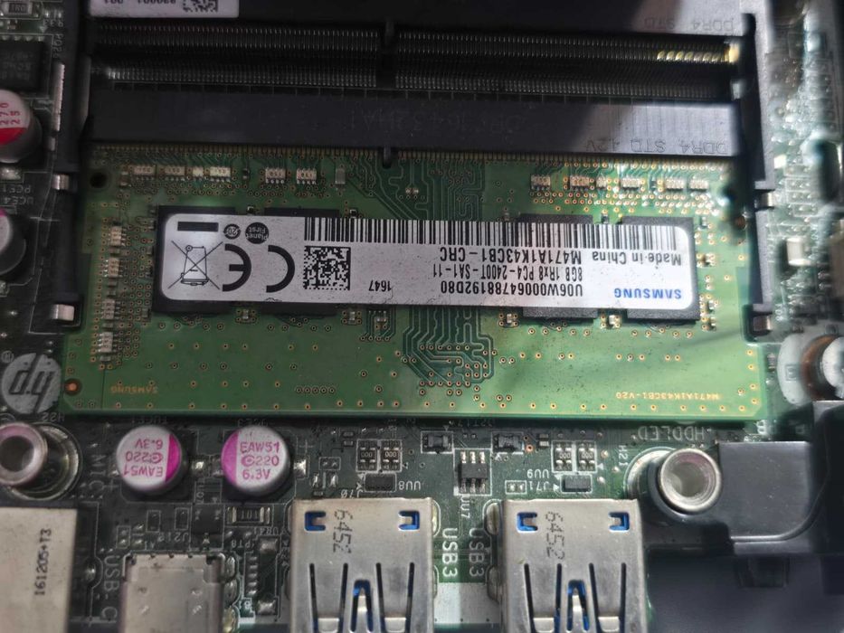 Mini PC HP EliteDesk 800 G2 Mini, Intel Core i5, 8GB RAM DDR4, SSD 256GB NVMe M.2