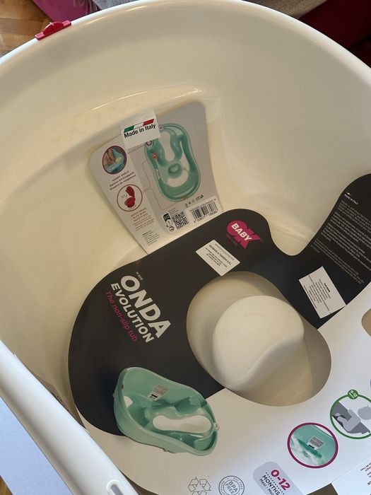 Cădiță Onda Evolution, Alb - Ok Baby