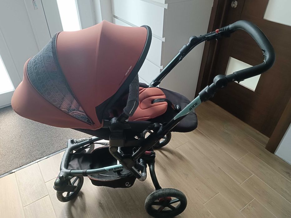 Cărucior Jane Epic 2 in 1, landou MatrixLight2+parte sport
