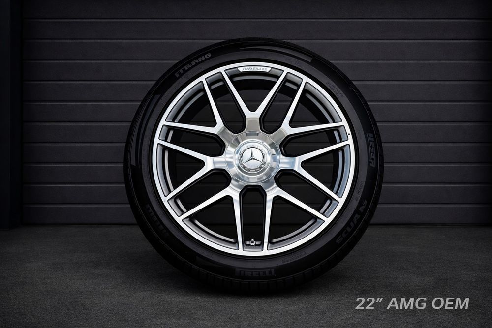 22” AMG OEM ORIGINAL  – КАТО НОВИ – G-Class W463 / W465 –