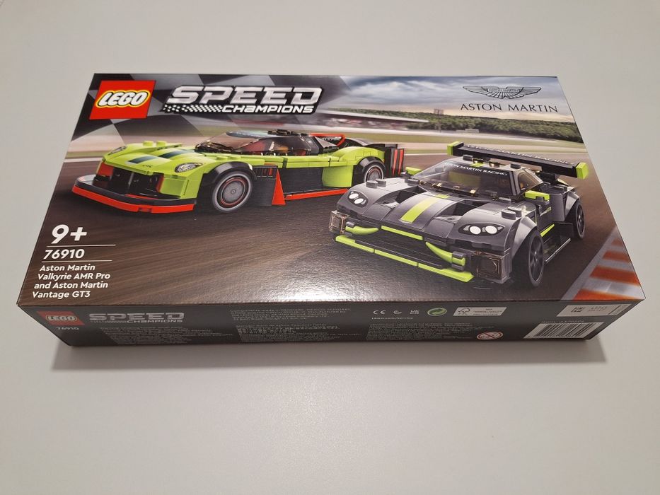 LEGO 76910 Aston Martin Valkyrie AMR and Vantage GT3 Bucuresti