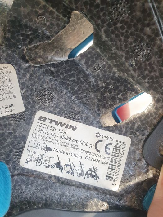 Casca protectie copii B'twin 55-59 cm