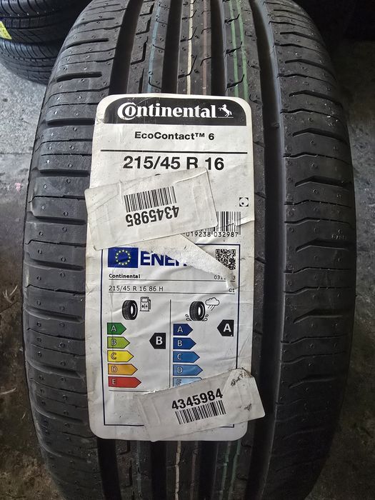 Continental 215/45 R16 86H vară nouă