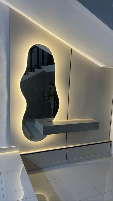 Зеркало на заказ, зеркало с подсветкой