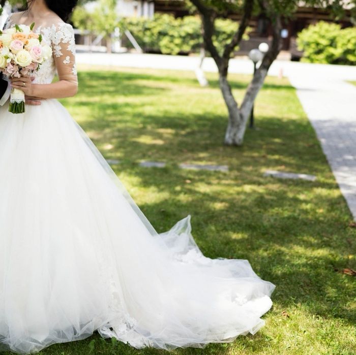 Rochie de mireasa cu trena