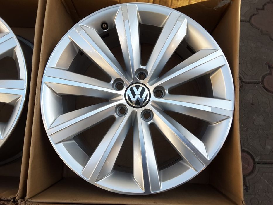 jante aliaj 17; 5x112; originale Vw Passat b6, b7, Golf 5, 6, 7, Jetta