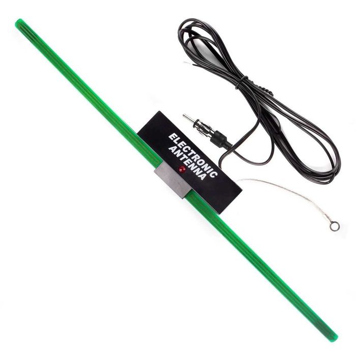 Вътрешна автомобилна антена с усилвател за стъкло