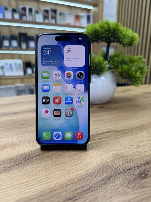 ‼️ iPhone 16 Black 128Gb - Sanatate bat.95% -  Garantie 12 luni