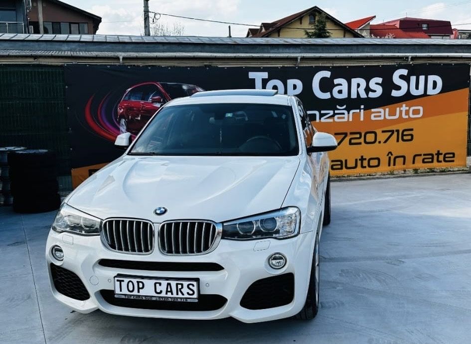 Bmw X4 XDRIVE M-PAKET Motor 3.0 diesel/330 cai/cutie automata/an 2017