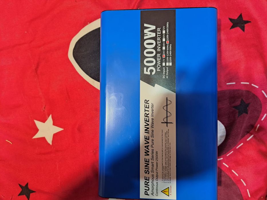Invertor de 5000w (5kw) sinus pur ,nou