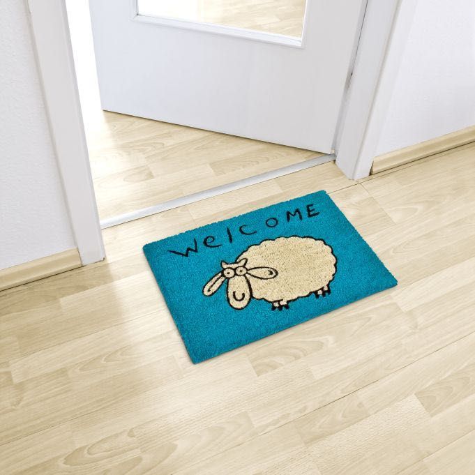 !ЛИКВИДАЦИЯ! Изтривалка от кокосови влакна Welcome, 60x40 см, Relaxdays