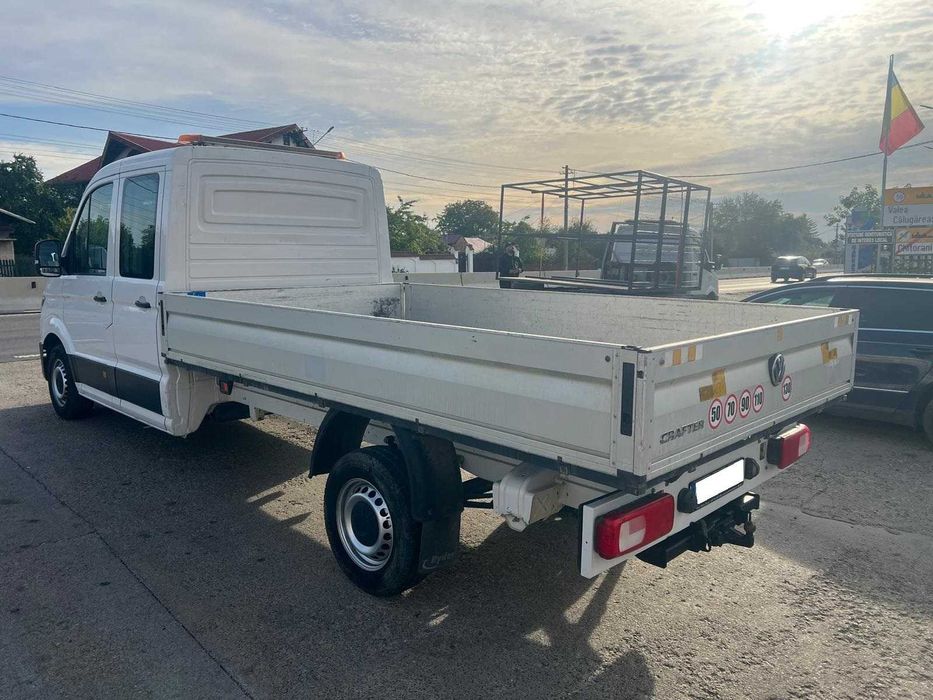Vw Crafter 2019 Doka 7 locuri plus Bena 2.0 tdi euro 6 Aer conditonat Carlig remorca 218.000km