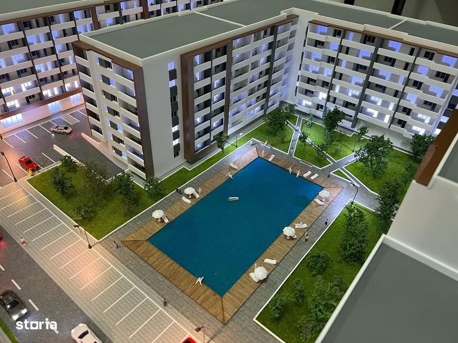 Apartament 2 camere mutare imediata parcare subterana inclusa Biruinte