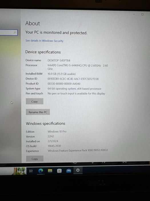 Dell Latitude E5570 - Laptop Business Performant | i5-6440HQ