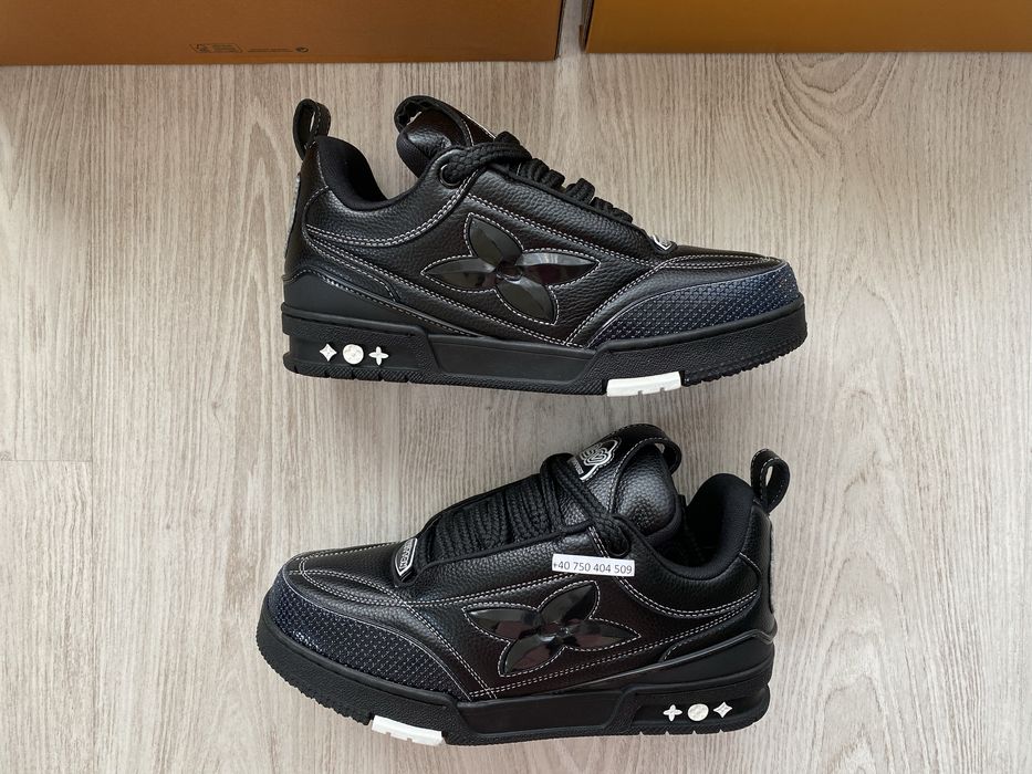 Louis Vuitton Skate Sneaker Black 42