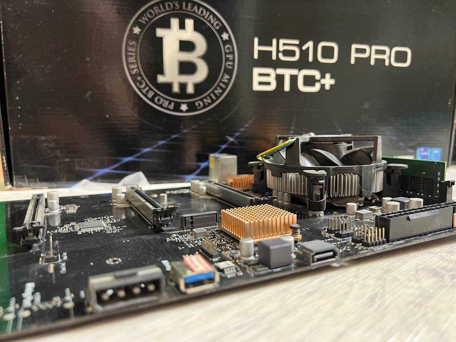 Материнская плата H510 PRO BTC+