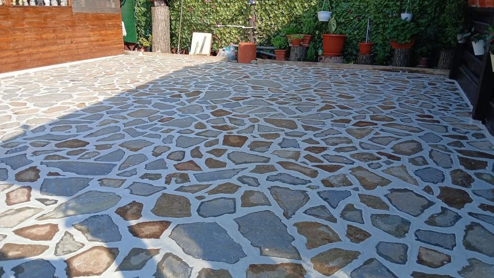 Pavaj piatra decorativa