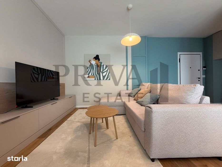 Apartament premium 2 camere mobilat, 55 mp, etaj 3, Nord One Torontal