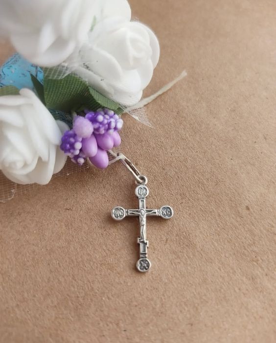 Крестики серебряные