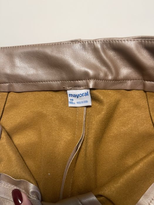 Pantaloni Piele Mayoral,mar.140 cm