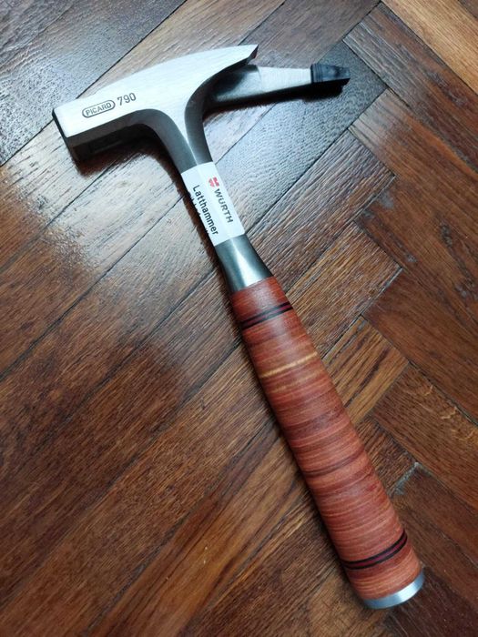 Ciocan Picard Profesional dulgher acoperis maner piele Model 790! NOU.