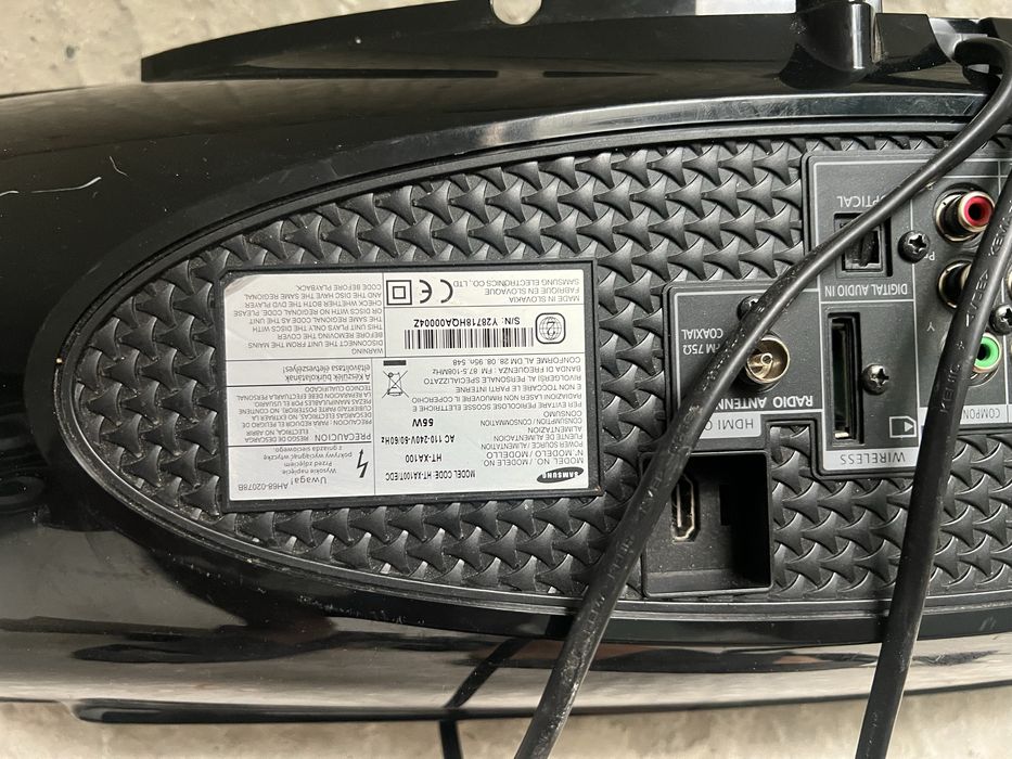 Statie samsung.  350w  plus 2 boxa cate 4 defuzoare   Boxa are 500 w