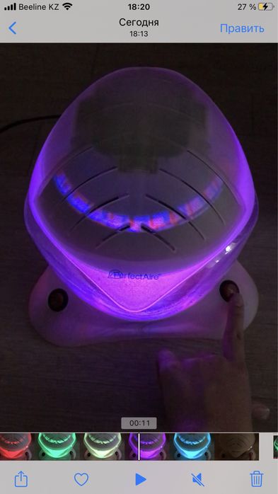 Увлажнитель воздуха Rainbow air