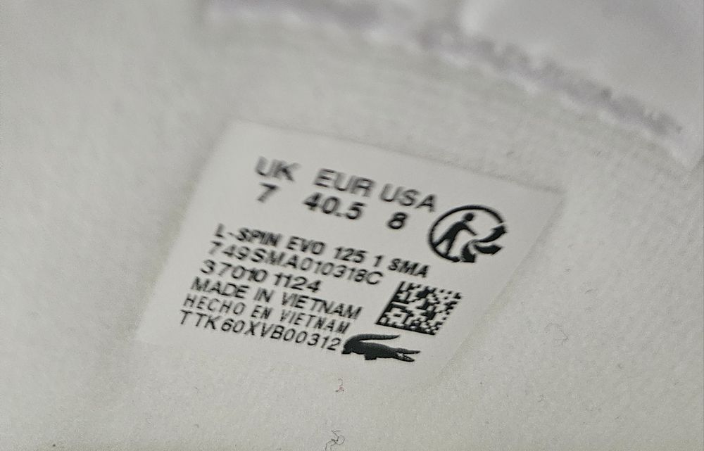 Кроссовки Lacoste,Оригинал. Новые
