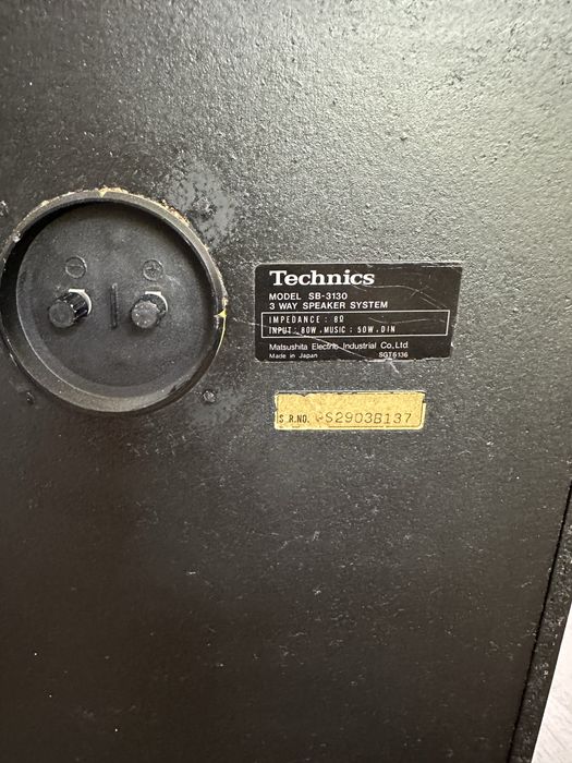 Boxe audio Technics SB 3130
