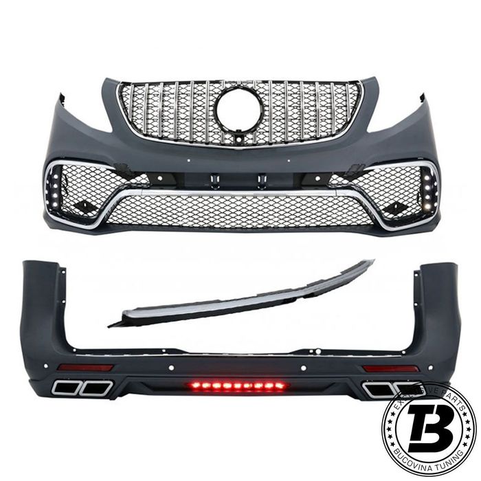 Pachet Exterior compatibil cu Mercedes V Class Vito W447 AMG Design