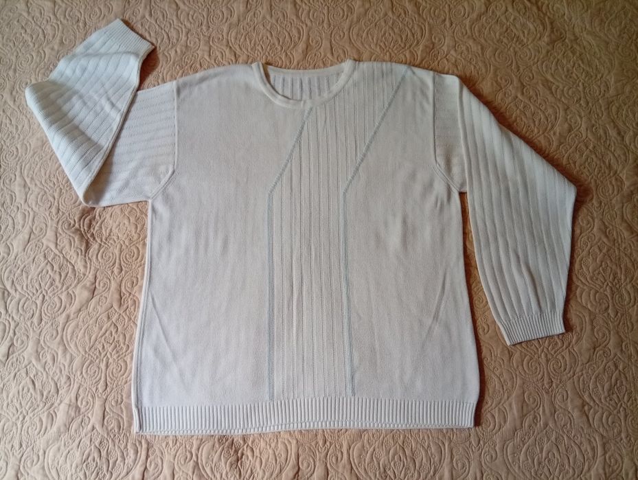 Рубашка джинсовая,свитер. Оригинал Р.52