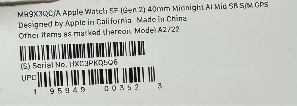 Apple Watch SE 2