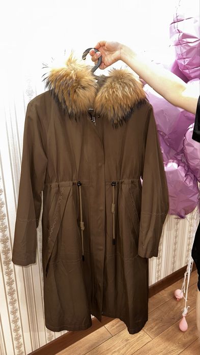 Парка-трансформер S–M (зима/демисезон)