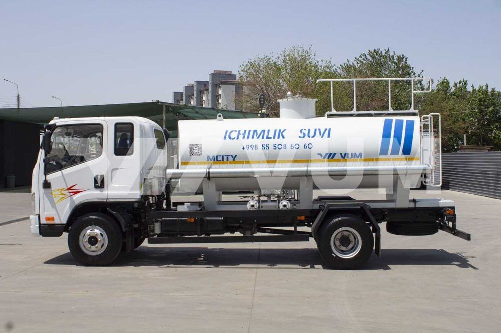 Водовоз технической воды FAW Tiger V 6m³