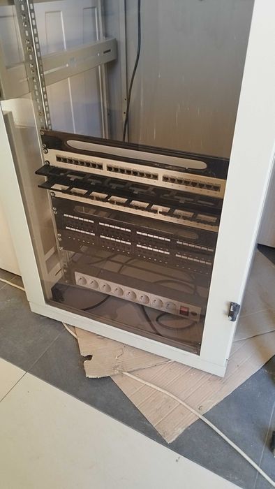 Рак шкаф - Комуникационен шкаф за компютъпно оборудване 60/60/132см