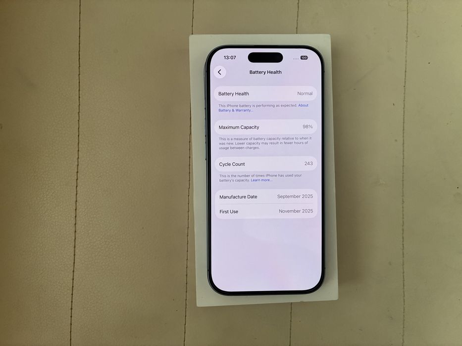 IPhone 17 256гб Перфектен  с гаранция