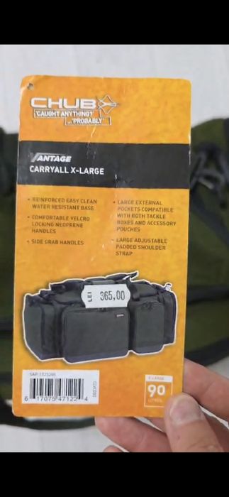 Geanta pescuit Chub Carryall X Largel