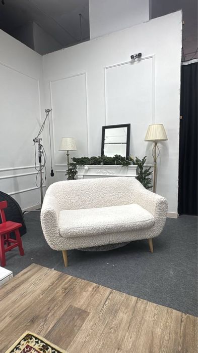 Диван букле барашек