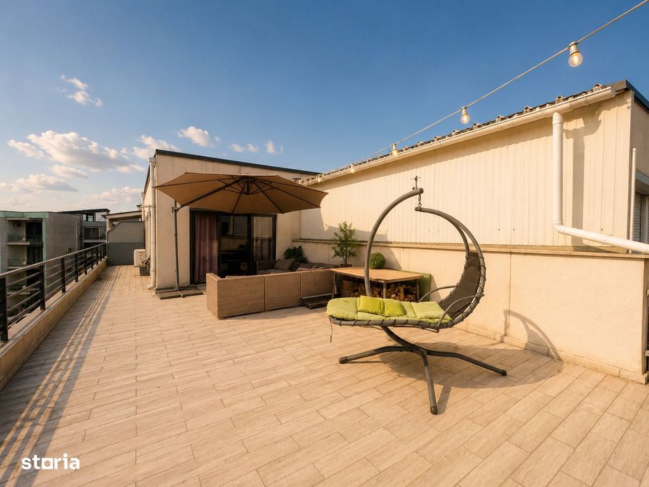 Apartament 2 camere | Terasa 60 mp | Crt. ANAF | Parcare |
