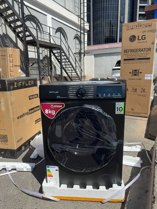 ziffler kir moshina 8kg dastavka ustanovka garantiya