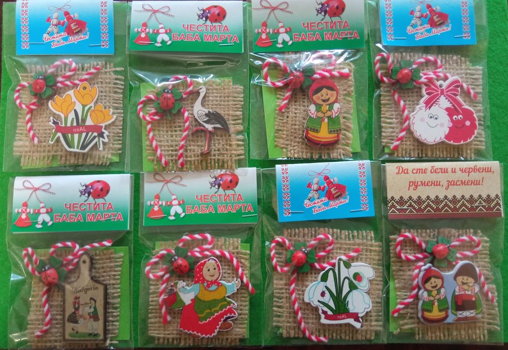 Мартеници ръчна изработка