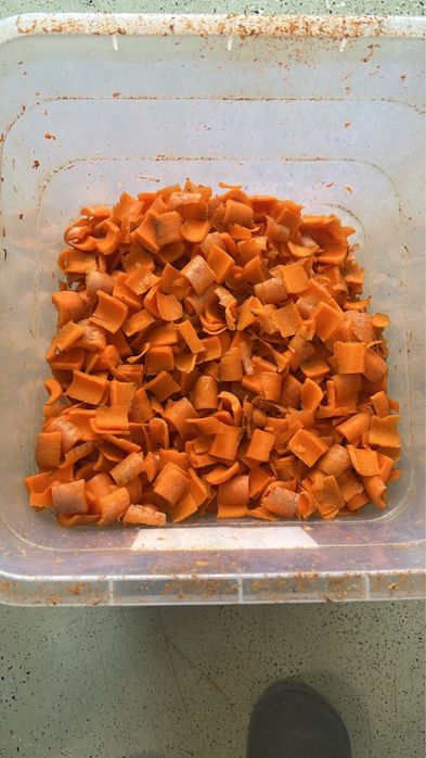 Морковные отходы