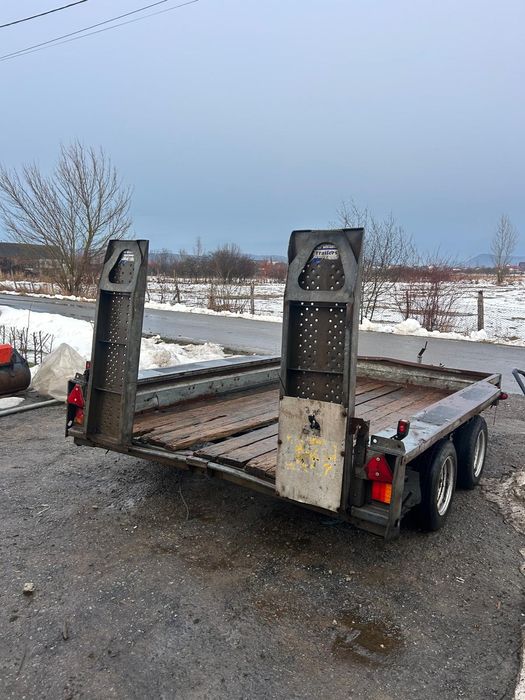 Remorca trailer utilaje IFOR WILLIAMS  de 3.5 tone