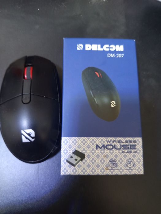 Мышка без проводная DELCOM DM-207