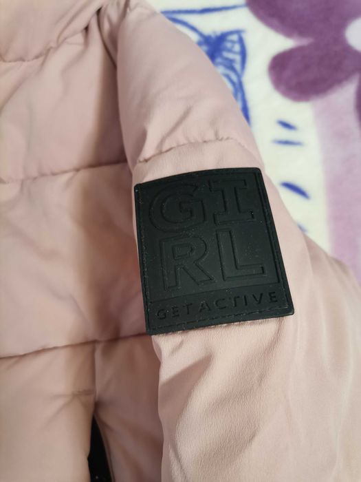 Детско зимно дълго яке за момиче