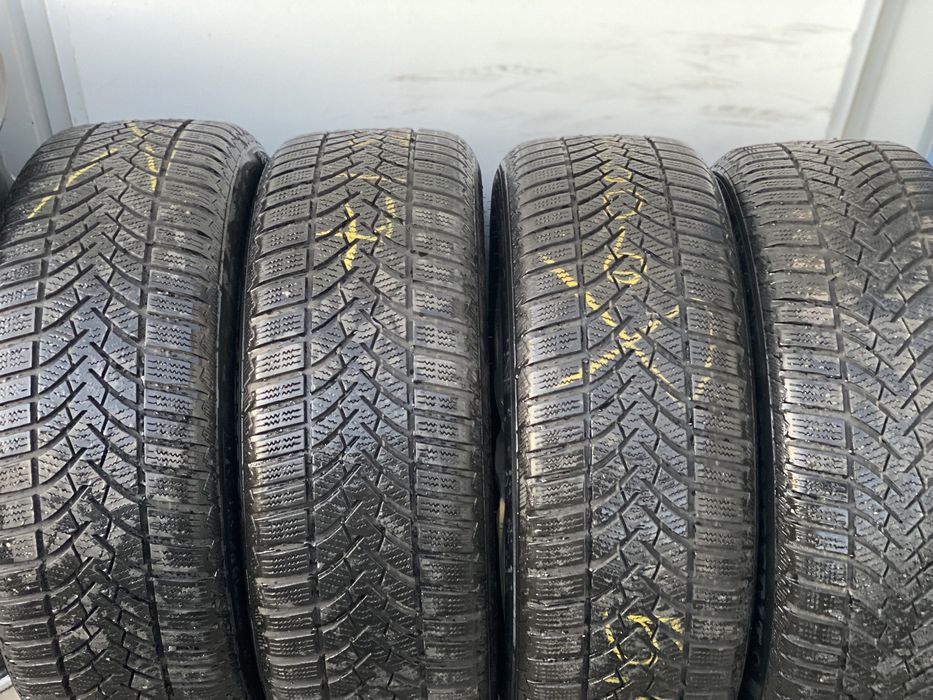 Jante vw 17  B7,B8 cu anvelope iarna 215/55/17