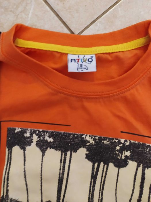 Неупотребявани тениски за момче - 8 години - цена за всички