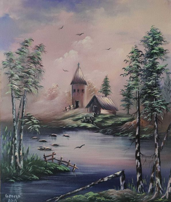 Vand tablouri cu subiect peisagisitc