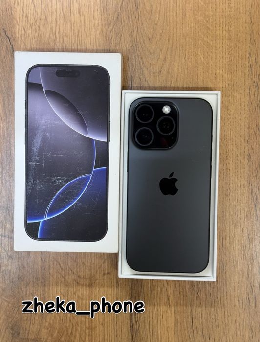  iPhone 16pro 5G 256gb 3J/A black titanium